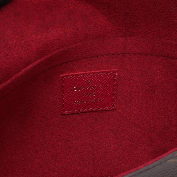 LOUIS VUITTON Brown Monogram Coated Canvas Shoulder Bag - Picture 5 of 8